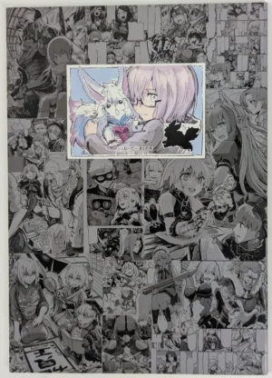 Fate/Grand Order [Lobster's Natural Enemy (Sate)] マシュおーだーまとめ本 — Doujinshi