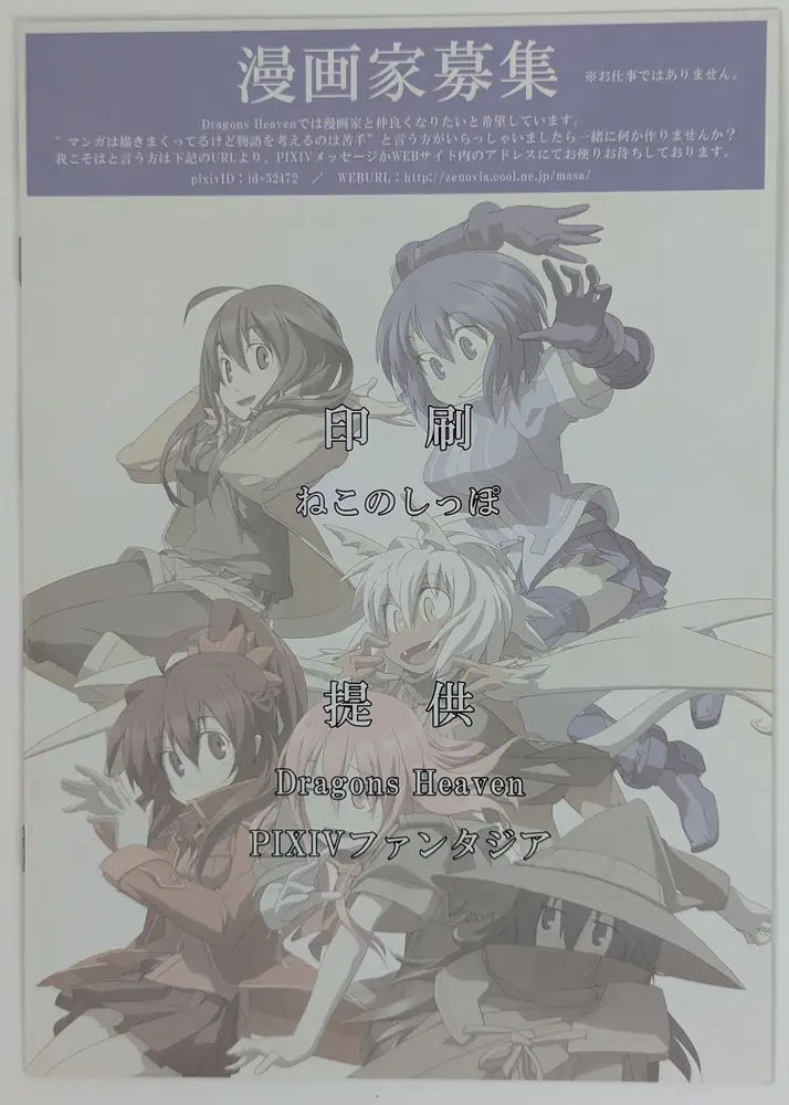 Original Dragons Heaven Magazine — Doujinshi Art Book - Image 2