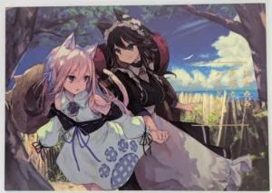 Original [KEGARI (Makihitsuji)] けもみみ少女とメイドの旅 — Doujinshi